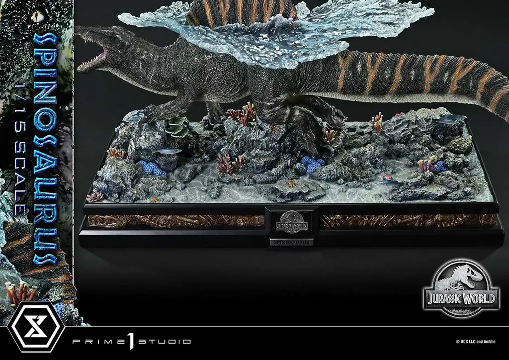 海ゆく巨体を立体化！『ジュラシック・ワールド／復活の大地』の「スピノサウルス」が1/15スケールスタチューに 画像 10