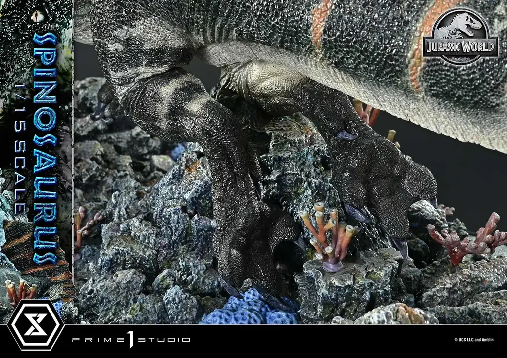 海ゆく巨体を立体化！『ジュラシック・ワールド／復活の大地』の「スピノサウルス」が1/15スケールスタチューに 画像 8