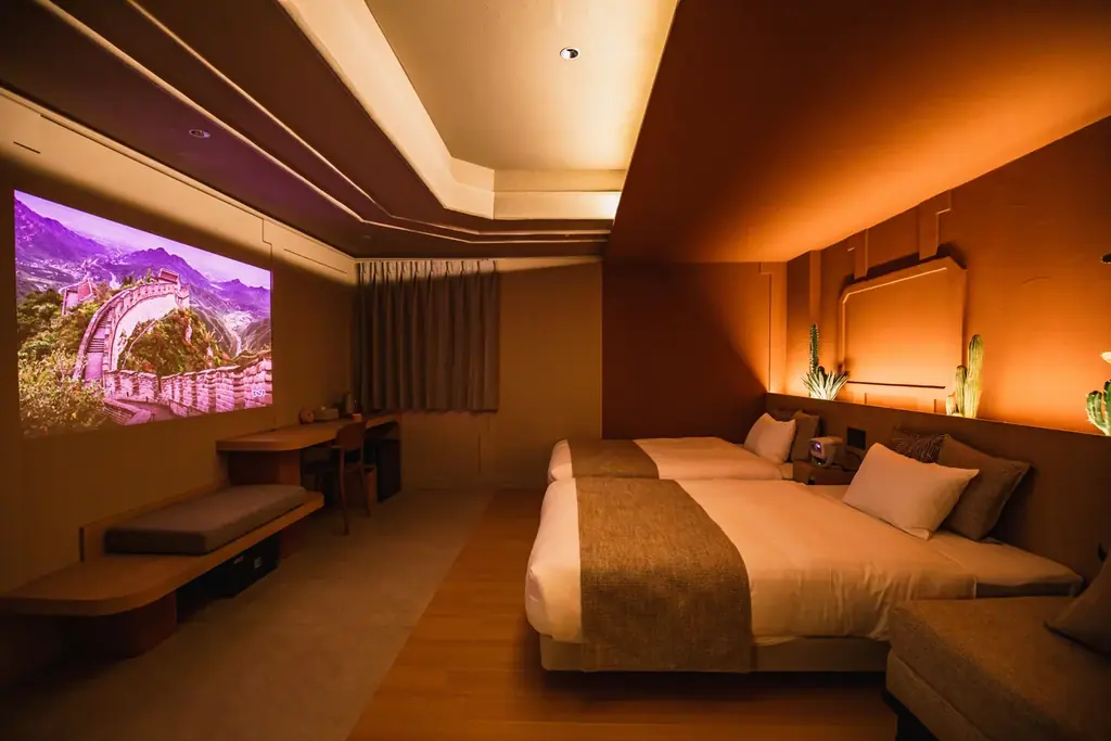 全室4Kプロジェクター設置の“時を忘れるホテル”「SABLIER by R HOTEL」が大阪・桜川に誕生。開業に先駆けて内覧会および試泊会を4/27（月）に開催！ 画像 4