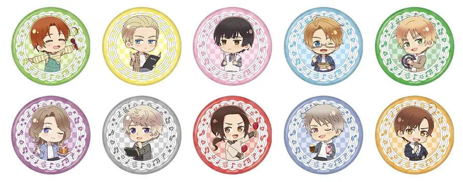 アニメ『ヘタリア World★Stars』×カラオケマック コラボキャンペーン開催決定！カラオケを楽しむミニキャライラストのコラボ限定グッズが登場！ 画像 4