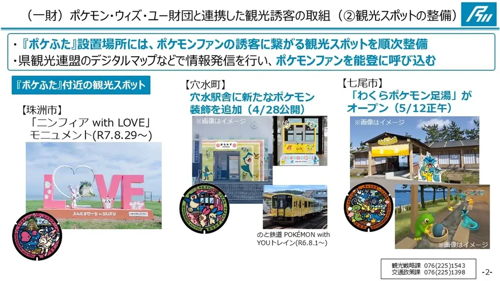 能登に『ポケふた』が６枚やってくる！ 画像 2