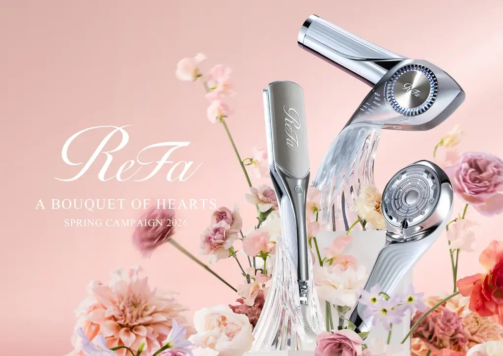 あふれる感謝を、あなたへ。 ReFaの輝きとともに、想いをブーケのように束ねて。 “SPRING CAMPAIGN 2026” より、母の日キャンペーン実施中！ 画像 2
