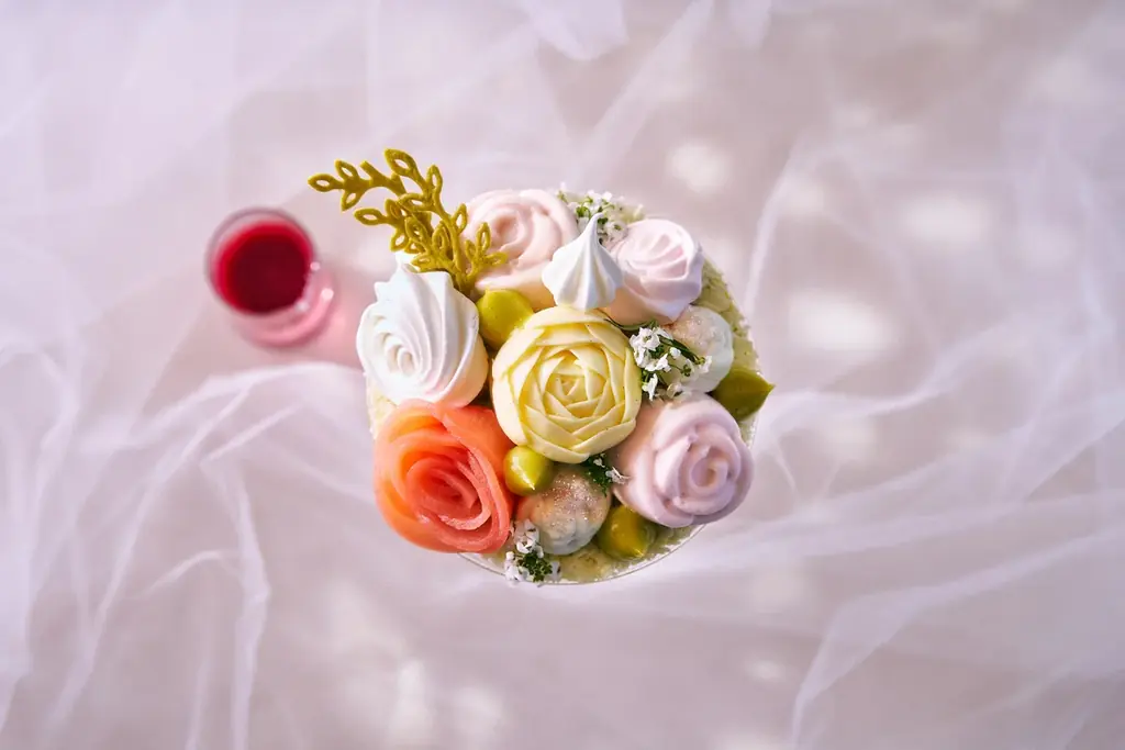 母の日や新生活のお祝いにもおすすめのスイーツ ローズのブーケをテーマにした季節のパフェを販売 ザ・プリンスギャラリー 東京紀尾井町 画像 3