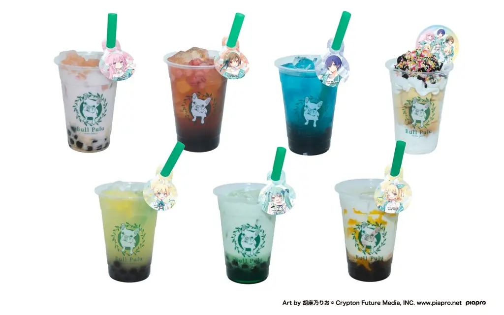 『初音ミク』とタピオカドリンクのお店「Bull Pulu」が5月1日（金）よりコラボ開催決定！ 画像 3