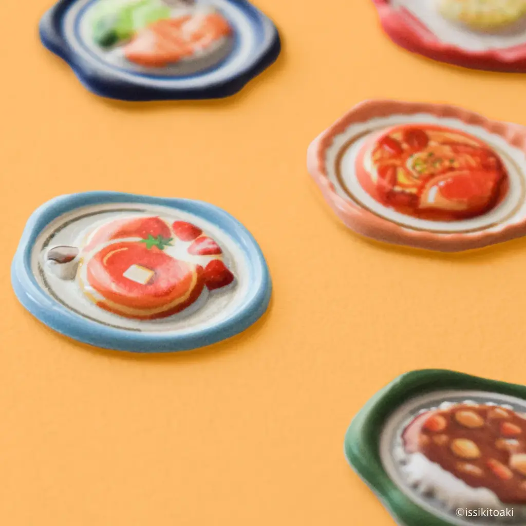 世界の料理がぷっくりつやつやシールに！「めし～リングスタンプシール」を5月下旬に新発売！～4月18日より「ロフト　デコレーションパーティ2026」で先行販売～ 画像 2
