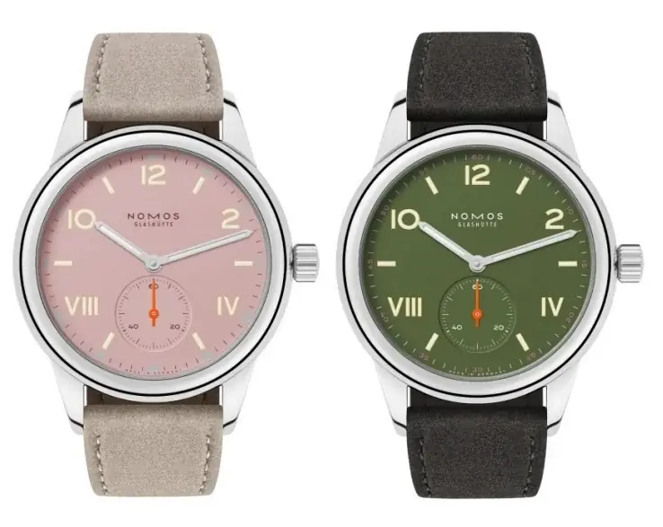 ドイツ時計ブランド「NOMOS GLASHÜTTE /ノモス グラスヒュッテ 」人気の定番モデル「クラブキャンパス」に春を彩る新カラー・フルローズとオールオリーブが登場 画像 8