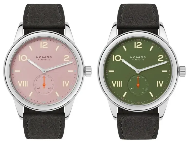 ドイツ時計ブランド「NOMOS GLASHÜTTE /ノモス グラスヒュッテ 」人気の定番モデル「クラブキャンパス」に春を彩る新カラー・フルローズとオールオリーブが登場 画像 9
