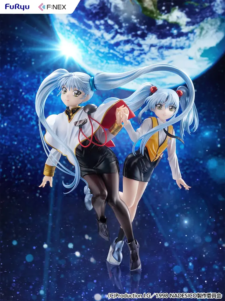 「機動戦艦ナデシコ-The prince of darkness-」のホシノ・ルリがフリューの『F:NEX』にてフィギュア化！『ホシノ・ルリ Wルリルリ ver. 1/7スケールフィギュア』 画像 2