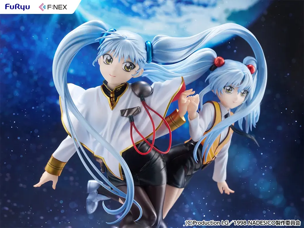 「機動戦艦ナデシコ-The prince of darkness-」のホシノ・ルリがフリューの『F:NEX』にてフィギュア化！『ホシノ・ルリ Wルリルリ ver. 1/7スケールフィギュア』 画像 5