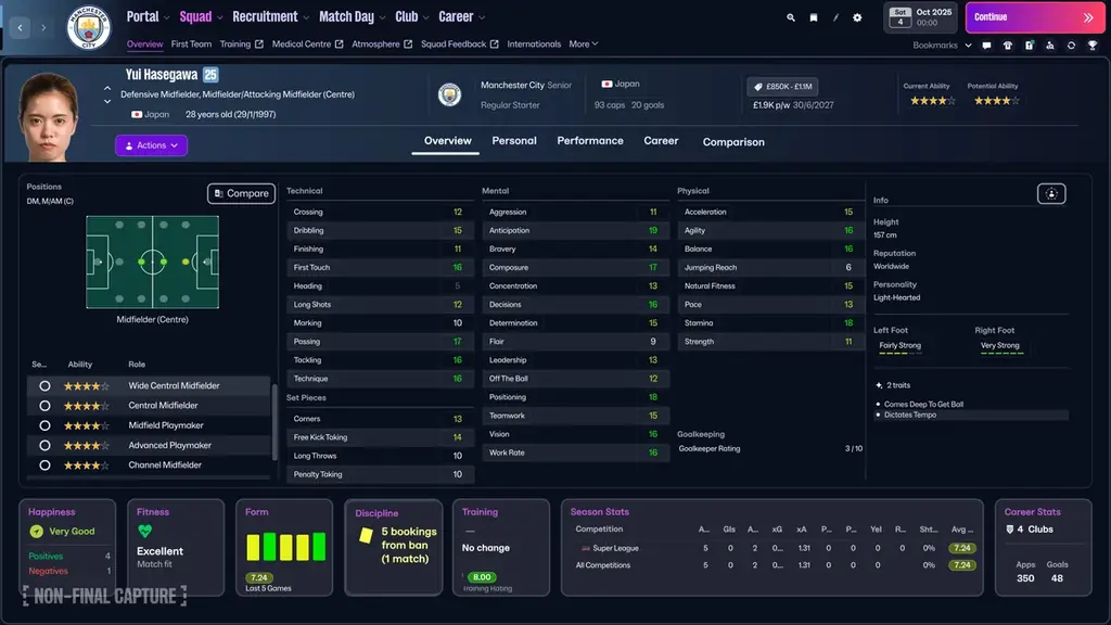 『Football Manager 26』過去最大の40%OFFセール開催中！本日よりPC・Xboxで製品版を無料で楽しめるフリープレイイベント実施 画像 2