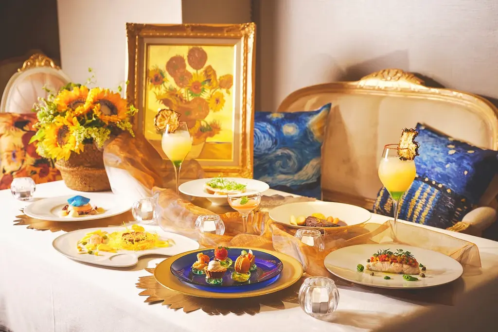 6/5開始｜ゴッホ名画を皿で巡る夏の饗宴コース