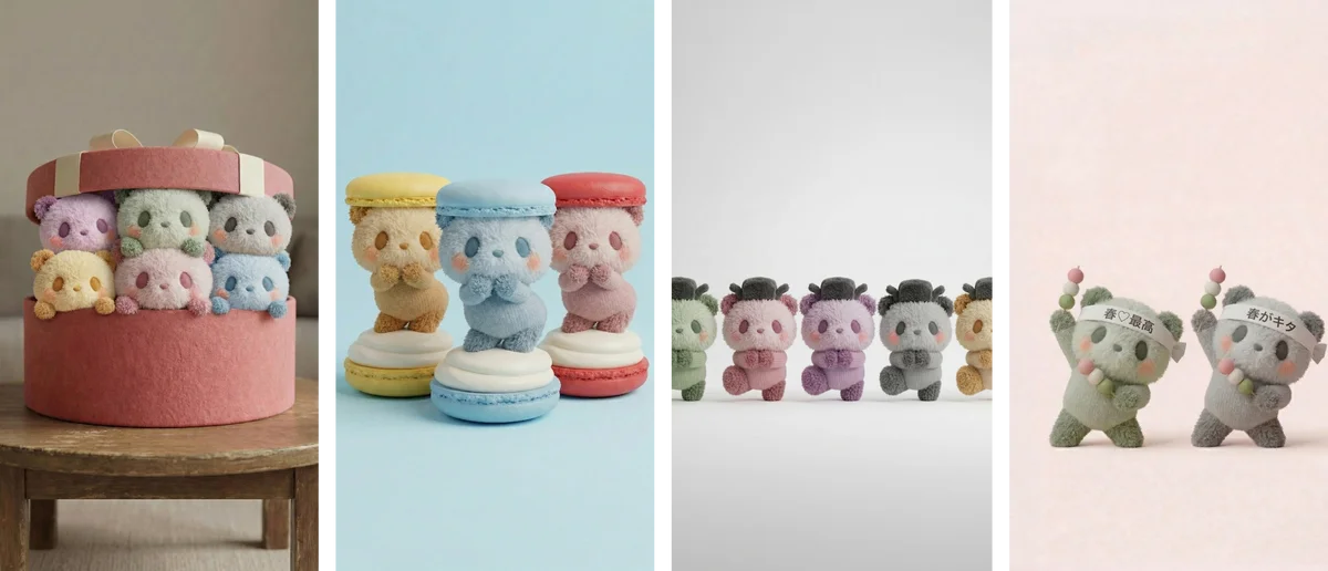 楽天、「お買いものパンダ」の新商品「お買いものパンダ ぬいぐるみキーホルダー COLORS」を販売開始 画像 4