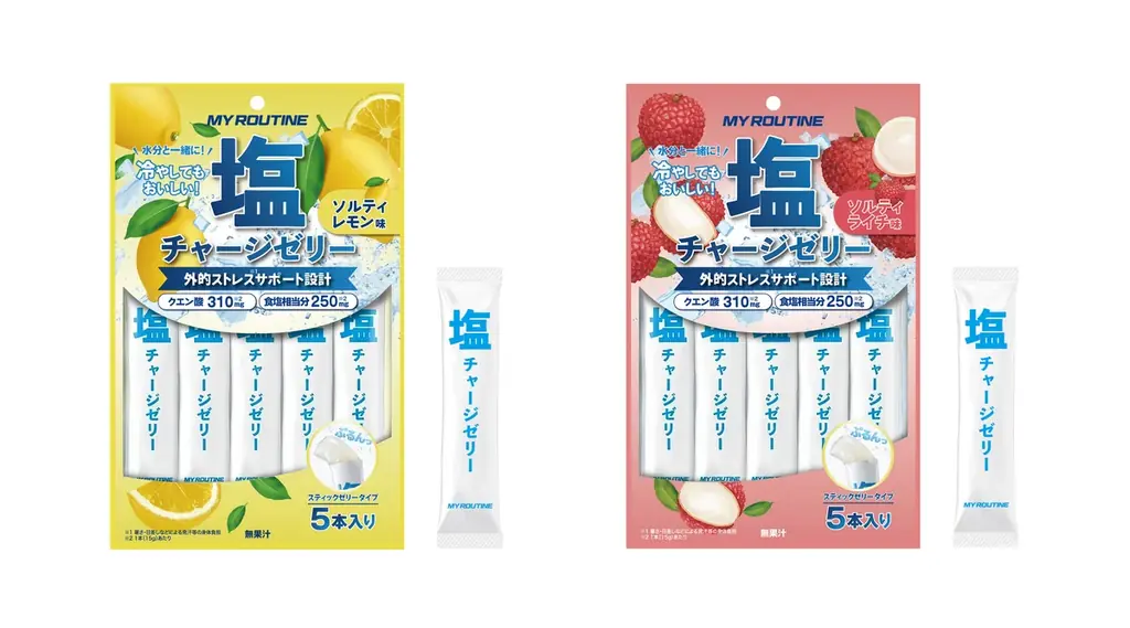 塩チャージゼリー発売