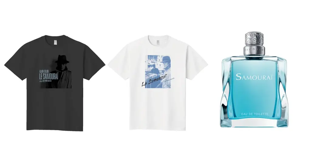 フレグランスブランド「SAMOURAI (サムライ) 」が、アラン・ドロン主演映画「サムライ４Kレストア」公開記念コラボレーションを実施 画像 2