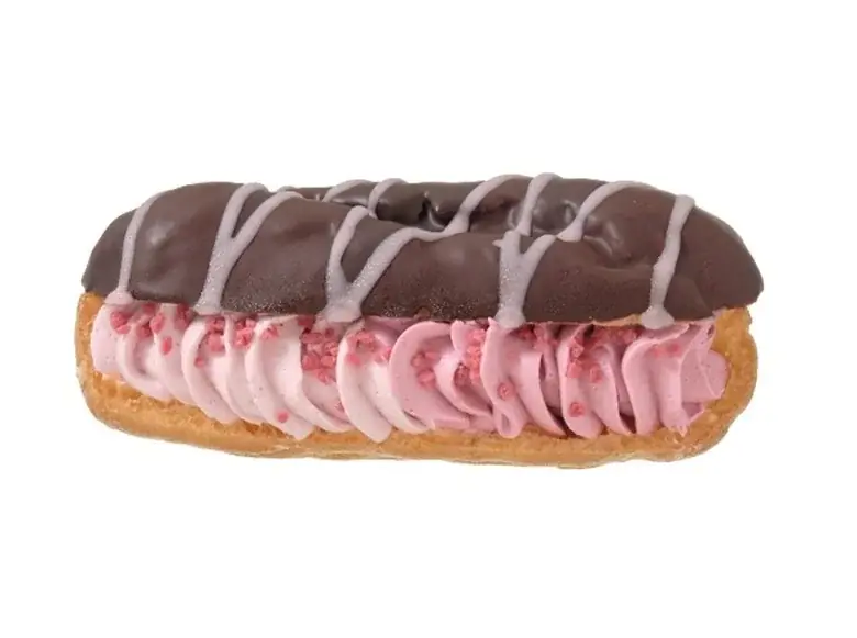 4種のいちご具材が楽しめる「クワトロいちごエクレア」が新発売！いちごグレーズ・いちごチップ・2種類のクリームで仕上げた春スイーツ！ 画像 2