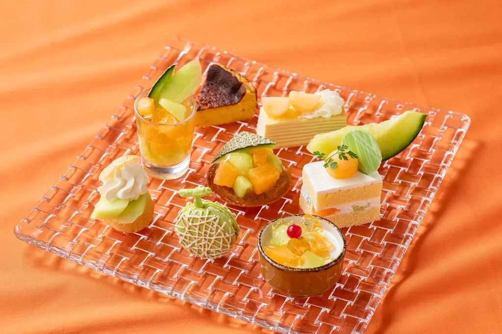 この季節だけの旬のご褒美。5つの味わいを、贅沢に食べ比べ！ジューシーなメロンづくしのスイーツが勢ぞろい 「メロンスイーツフェア」～小田急ホテルセンチュリーサザンタワー～ 画像 9
