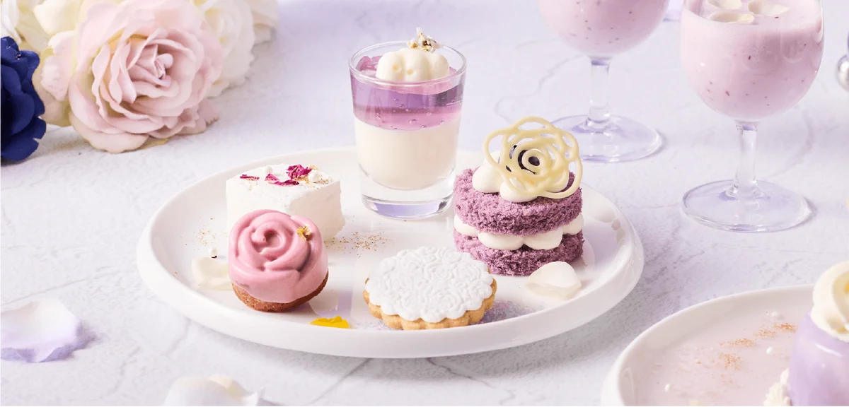 【voco大阪セントラル】5月9日より、バラが香る雲の上の世界へ誘う「クラウド・ローズ アフタヌーンティー ～春のライラック・タイム～」が登場 画像 3