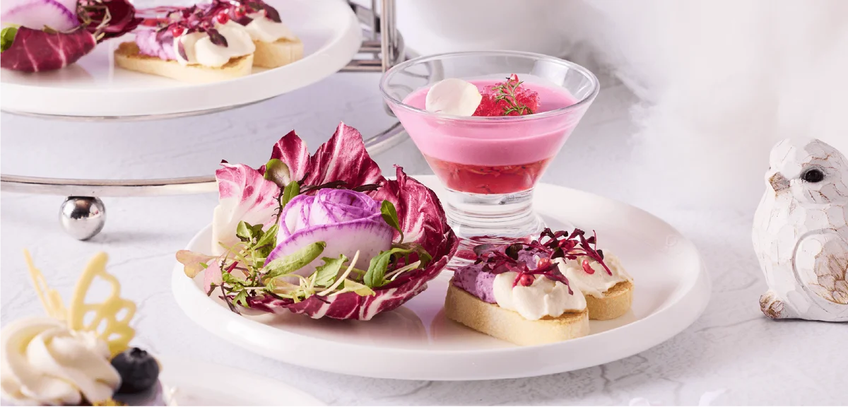 【voco大阪セントラル】5月9日より、バラが香る雲の上の世界へ誘う「クラウド・ローズ アフタヌーンティー ～春のライラック・タイム～」が登場 画像 4