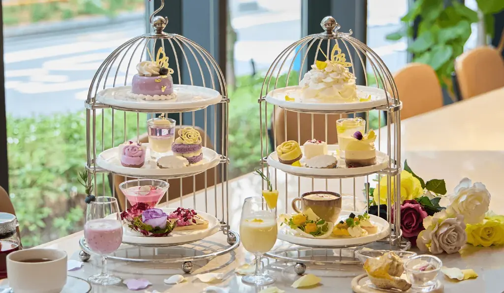 【voco大阪セントラル】5月9日より、バラが香る雲の上の世界へ誘う「クラウド・ローズ アフタヌーンティー ～春のライラック・タイム～」が登場 画像 9