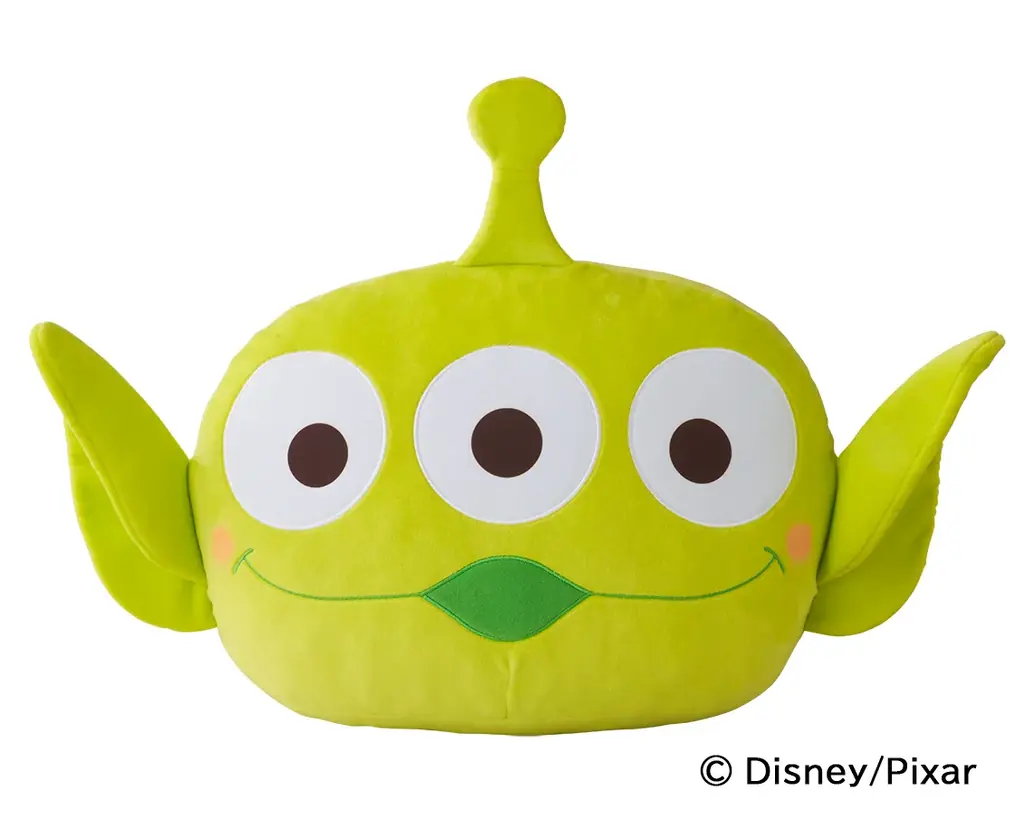 『トイ・ストーリー』シリーズでおなじみの「エイリアン」がいろんなお顔で集合 「エイリアン」のクッションとマスコットがナムコ限定で登場　2026年4月24日(金)より展開！ 画像 2