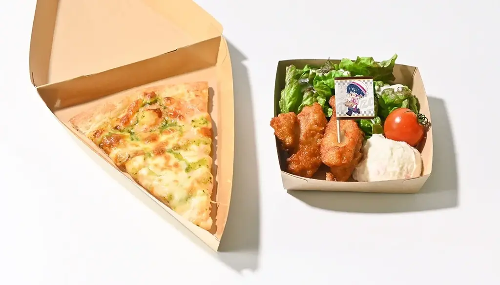 『アイドリッシュセブン』コラボカフェ第4弾「Pizza Party Trailer」は5月12日から！　新規ビジュアルのオリジナルグッズ販売やGratteコラボも展開!! 画像 5