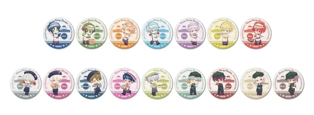 『アイドリッシュセブン』コラボカフェ第4弾「Pizza Party Trailer」は5月12日から！　新規ビジュアルのオリジナルグッズ販売やGratteコラボも展開!! 画像 7