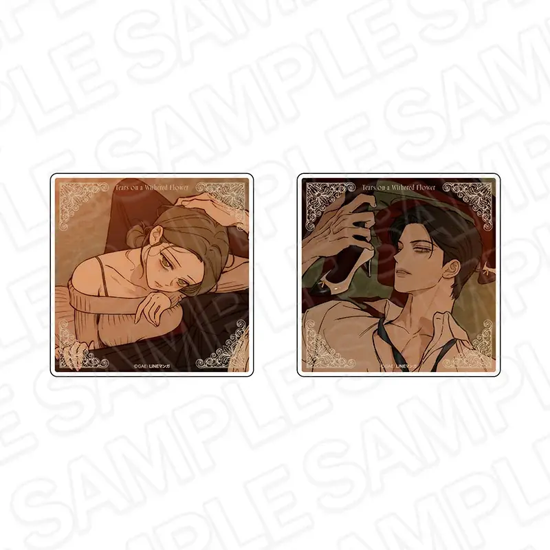 「LINEマンガ」オリジナルウェブトゥーン『枯れた花に涙を』日本初となるPOP UP SHOPが5月15日（金）よりアニメイト池袋本店1Fにて開催決定！ 画像 9