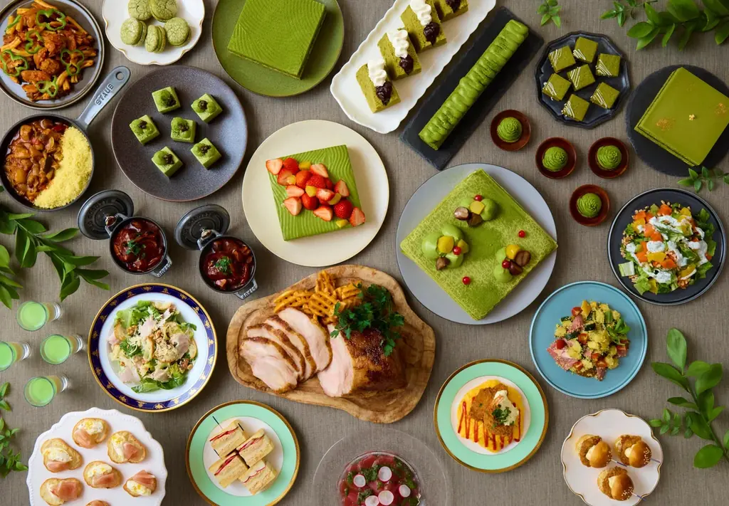 抹茶尽くしビュッフェ