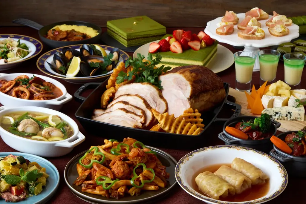 【リーガロイヤルホテル大阪】初夏の爽やかな緑と香りに癒される 抹茶尽くしスイーツと料理充実のビュッフェを開催 画像 2