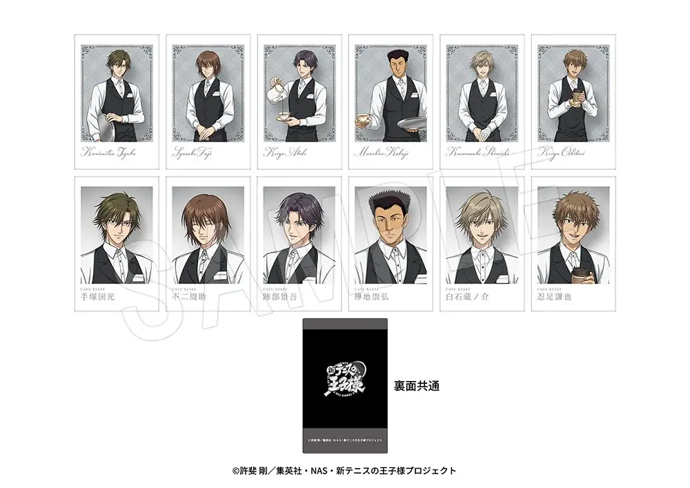『新テニスの王子様』× Chugai Grace Cafe コラボカフェが渋谷・大阪で開催！描き下ろしイラストの新作グッズや「跡部王国（キングダム）アフタヌーンティーセット」などのコラボメニューが登場 画像 8