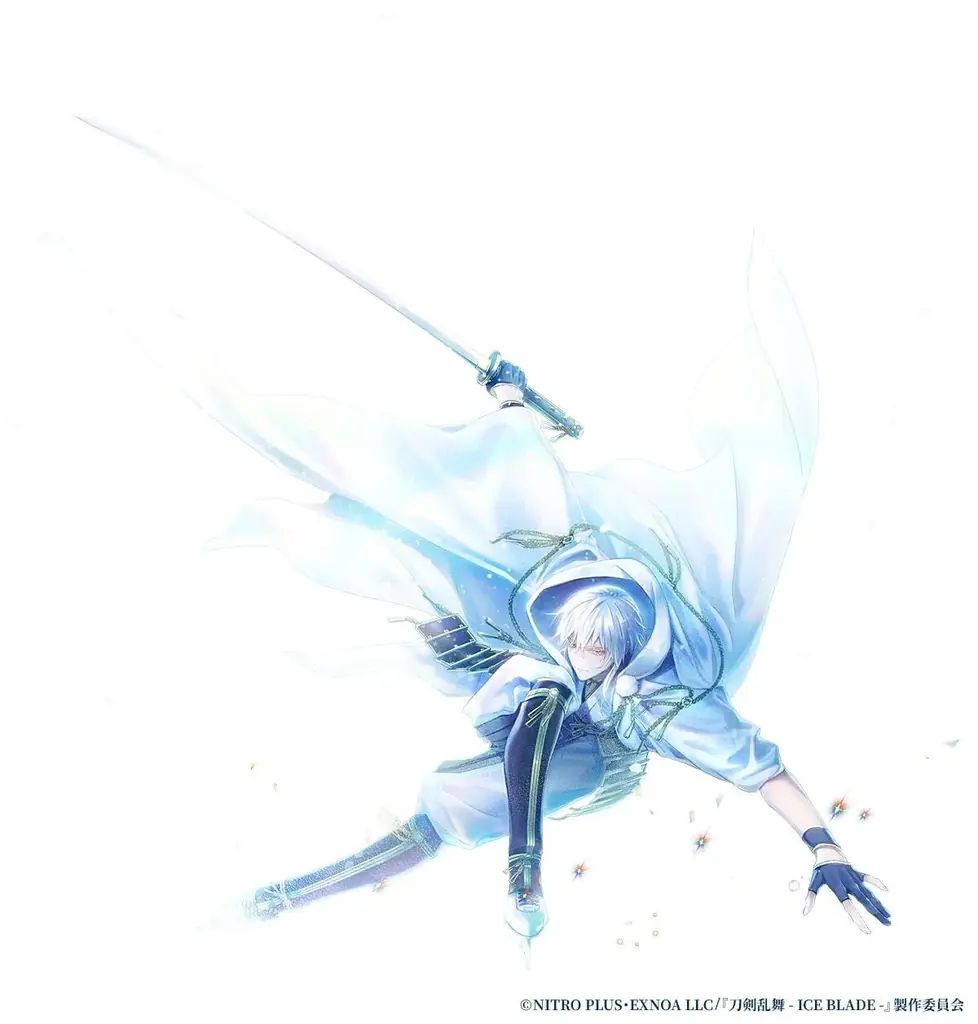 アイスショー『刀剣乱舞 – ICE BLADE -』第二弾描き下ろしキャラクタービジュアル『鶴丸国永 イメージオンアイスver.』解禁！ 画像 2