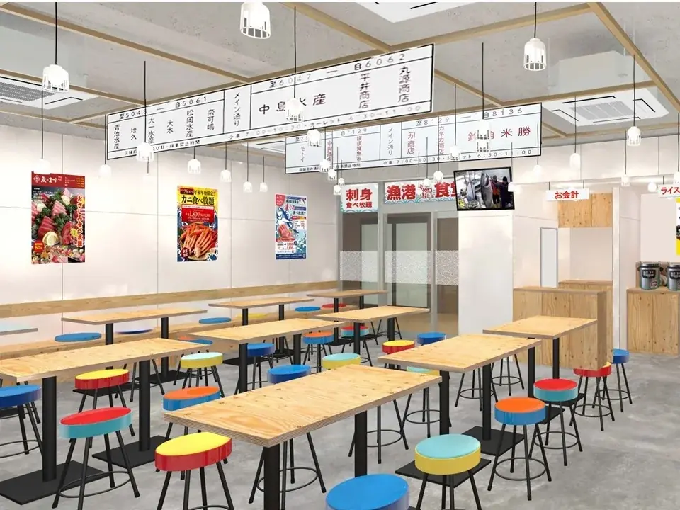 【横浜初上陸】テレビでも話題の刺身食べ放題「漁港食堂 三方」が　４月23日(木)に横浜鶴見にOPENします！　5月には京王線・小田急線の多摩センター駅、6月には神戸三宮へ出店予定！！！ 画像 13