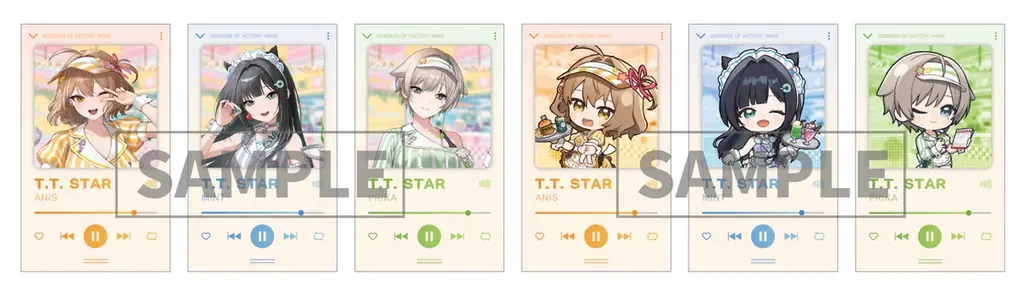 人気ゲーム「勝利の女神：NIKKE」がタワレコと初コラボ 5月1日からPOP UP SHOP＆コラボカフェを開催 画像 7