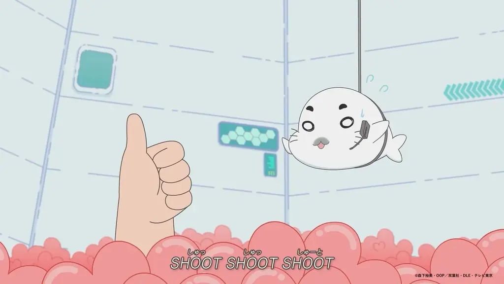 DLEがオルタナティブ・アニメでアニメーション制作を務めた『小３アシベ QQゴマちゃん』主題歌を歌うのはHey! Say! JUMP、ノンクレジットエンディング映像（歌詞付）を解禁！ 画像 9