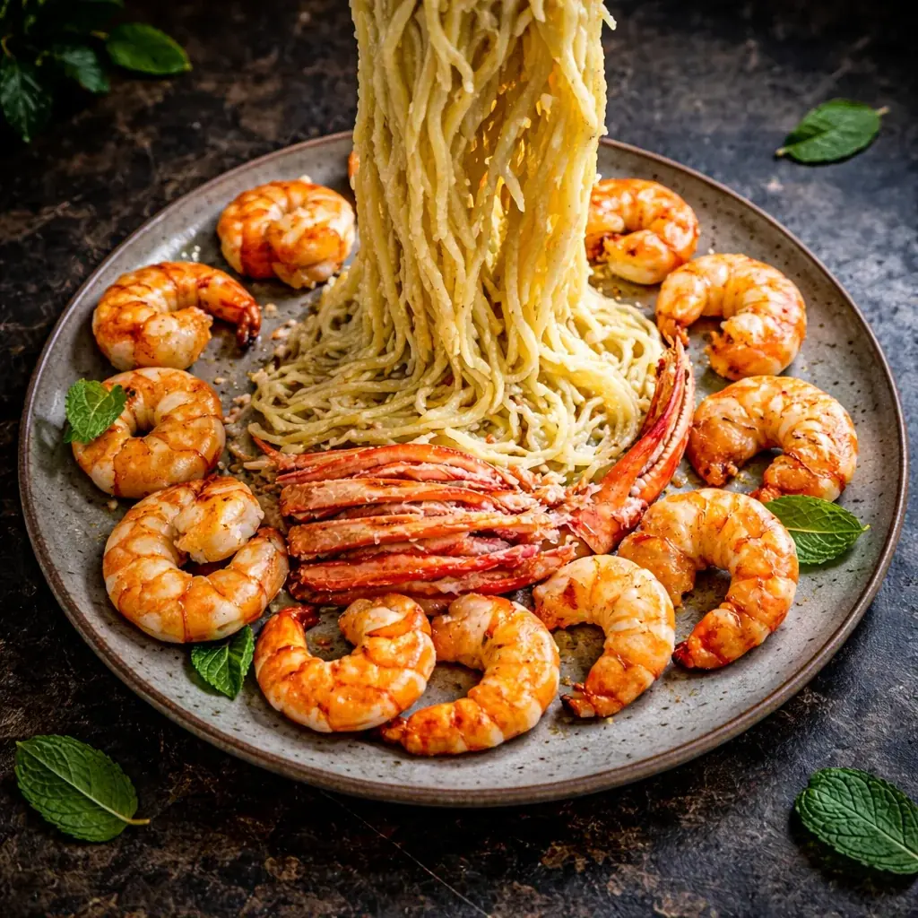 【SNS動画再生900万回超の話題グルメ！“体験型パスタ”「炎のカニボナーラボルケーノパスタ」が2026年も新宿で登場】 画像 2