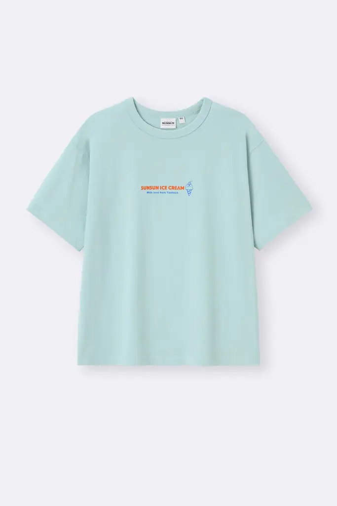 ジーユーとパペットスンスンのコラボレーション第二弾が決定！6月19日より、アイスがモチーフの夏らしいアイテムが登場 画像 4