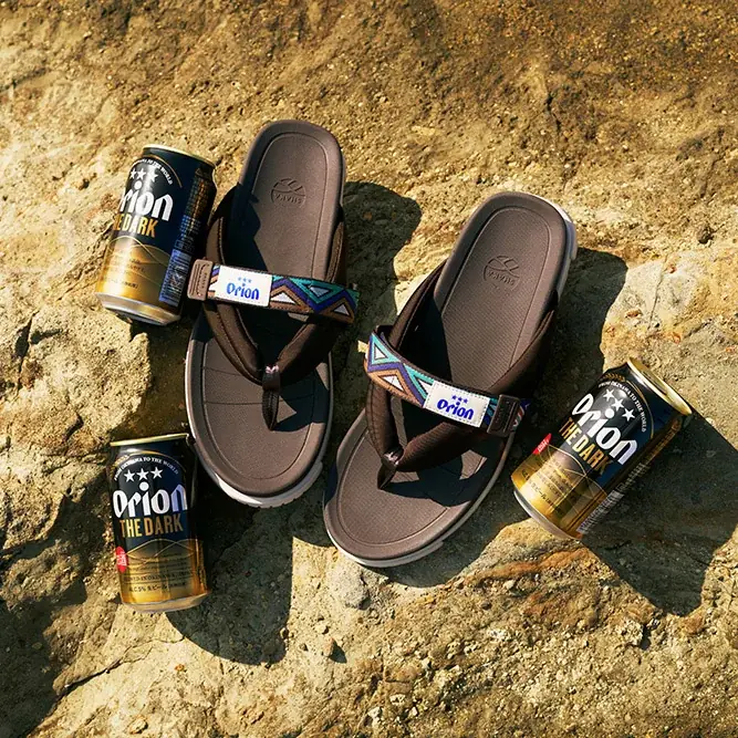 オリオンビール×SHAKAコラボ第3弾！リゾートタイムを楽しむサンダル『CAMP BAY PARA BF』の限定モデルを新発売。 画像 1