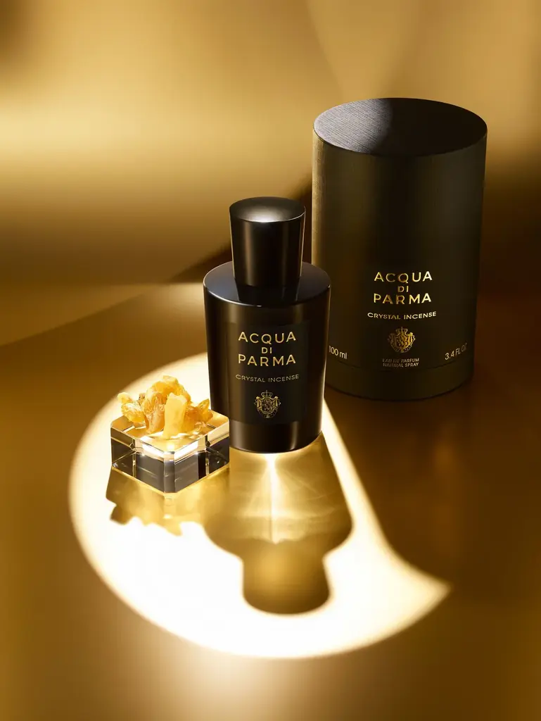アクア ディ パルマからきらめく光と濃密な影が出会う香り「クリスタル インセンス」をHANKYU BEAUTY FRAGRANCE FESTIVAL 2026にて数量限定発売 画像 1