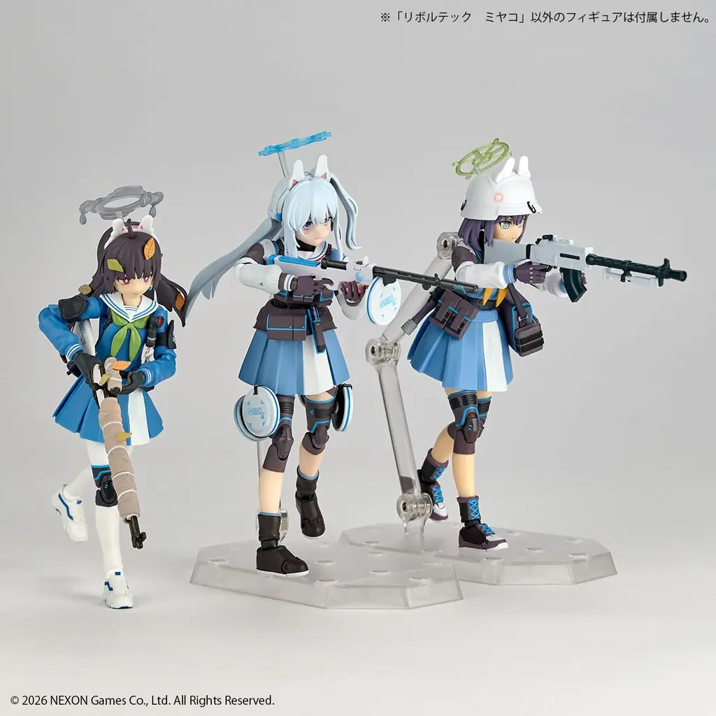 『ブルーアーカイブ -Blue Archive-』より、RABBIT小隊で小隊長を務める「ミヤコ」がアクションフィギュアに！！ 画像 15