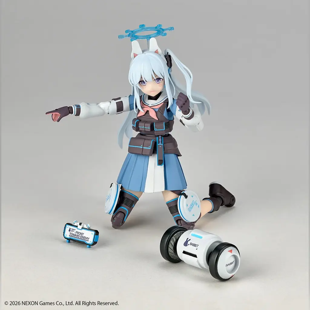 『ブルーアーカイブ -Blue Archive-』より、RABBIT小隊で小隊長を務める「ミヤコ」がアクションフィギュアに！！ 画像 8