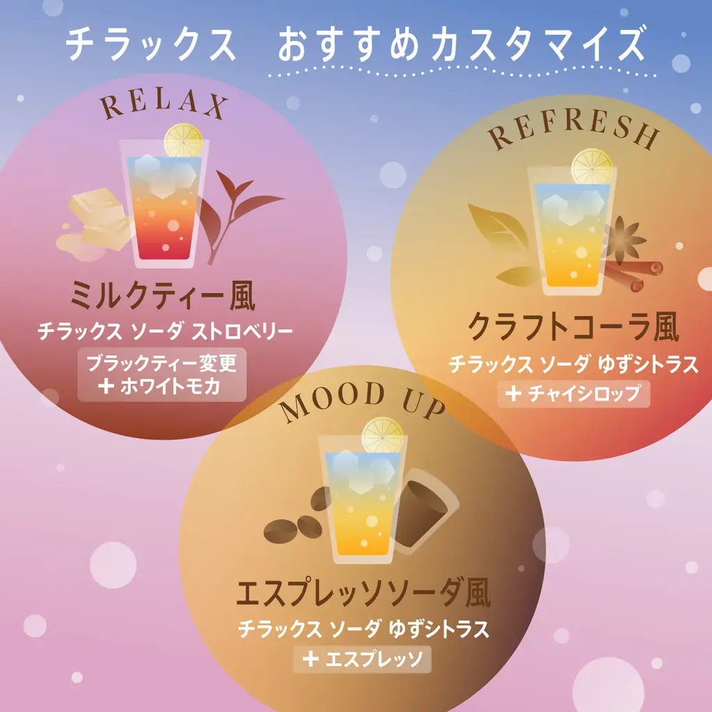 ストロベリーの果実感をさらにアップ！　「チラックス ソーダ ストロベリー」と「チラックス ソーダ ゆずシトラス」が4月24日（金）より発売 画像 2