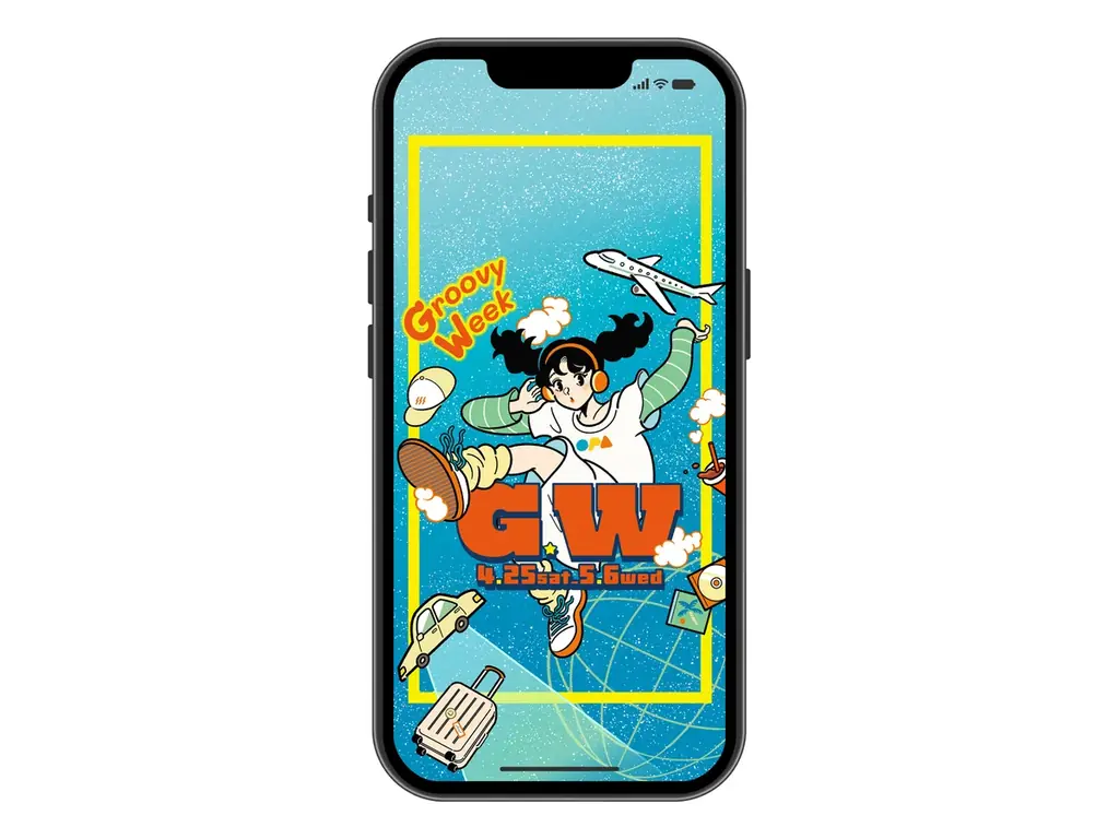ＯＰＡ・ＶＩＶＲＥ・ＦＯＲＵＳ × イラストレーター・サンレモ　ゴールデンウィーク企画「Ｇｒｏｏｖｙ　Ｗｅｅｋ(グルービー ウィーク)」 開催！ 画像 3