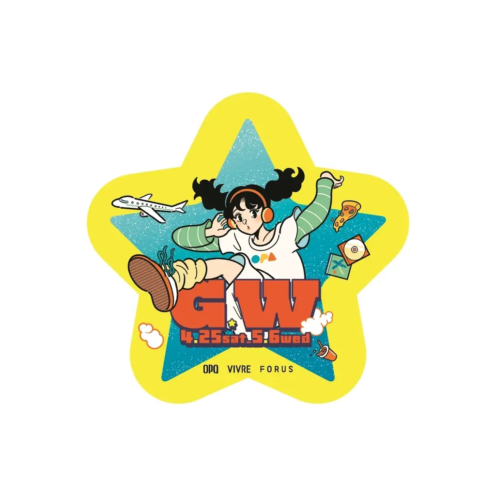 ＯＰＡ・ＶＩＶＲＥ・ＦＯＲＵＳ × イラストレーター・サンレモ　ゴールデンウィーク企画「Ｇｒｏｏｖｙ　Ｗｅｅｋ(グルービー ウィーク)」 開催！ 画像 8