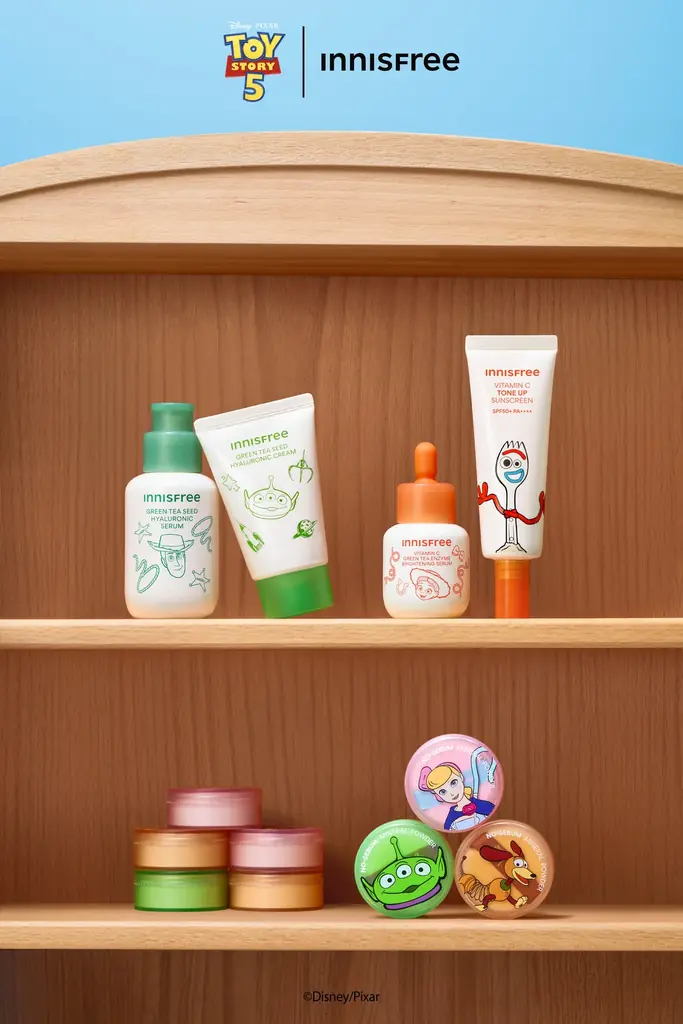 【INNISFREE】トイ・ストーリー × INNISFREE エディション！「トイ・ストーリー5」の公開を記念して、人気キャラクターをあしらったアイテムが5月1日（金）より数量限定で登場！ 画像 2