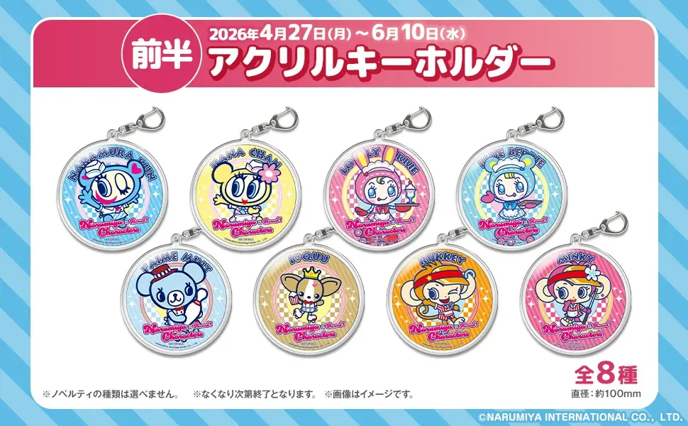 「ナルミヤキャラクターズ×ROUND1 コラボキャンペーン」2026年4月27日(月)より開催 画像 3