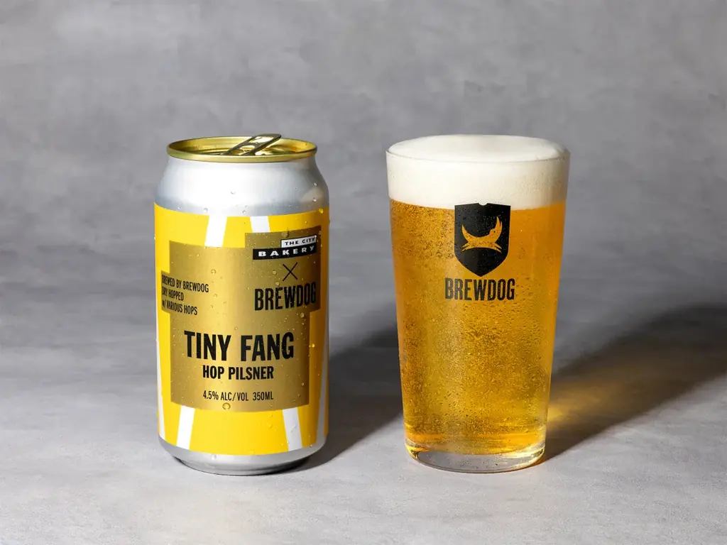 NY発祥の「THE CITY BAKERY」が、英国No.1クラフトビールブランド「BREWDOG」とタッグ。4月23日(木)、オリジナルクラフトビール第2弾「TINY FANG」をローンチします！ 画像 2