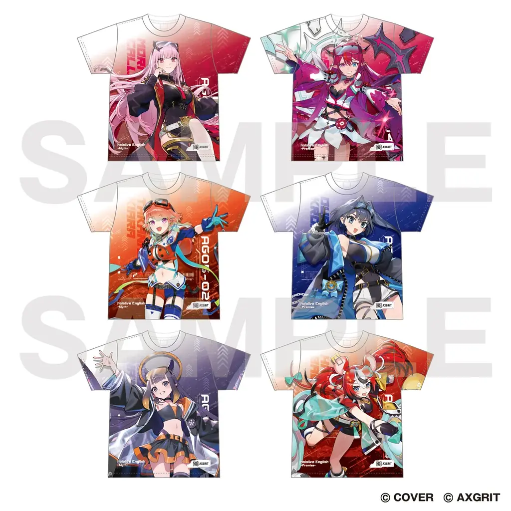 AXGRIT 第5弾企画として「ホロライブプロダクション」所属 「ホロライブEnglish -Myth-＆-Promise-」のPOP UP SHOPを開催‼ 画像 12