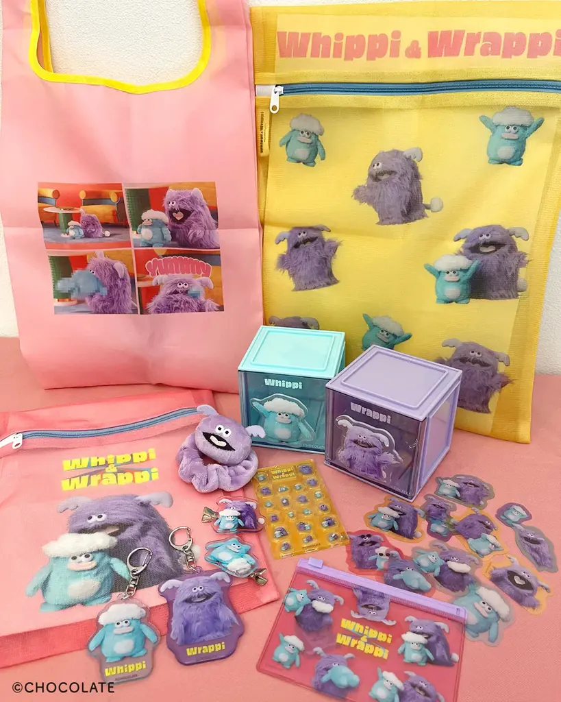 「ホイッピ＆ラッピ」×サンキューマートのコラボレーション雑貨が新登場！ALL390円（税込429円）で5月下旬より発売予定 画像 2