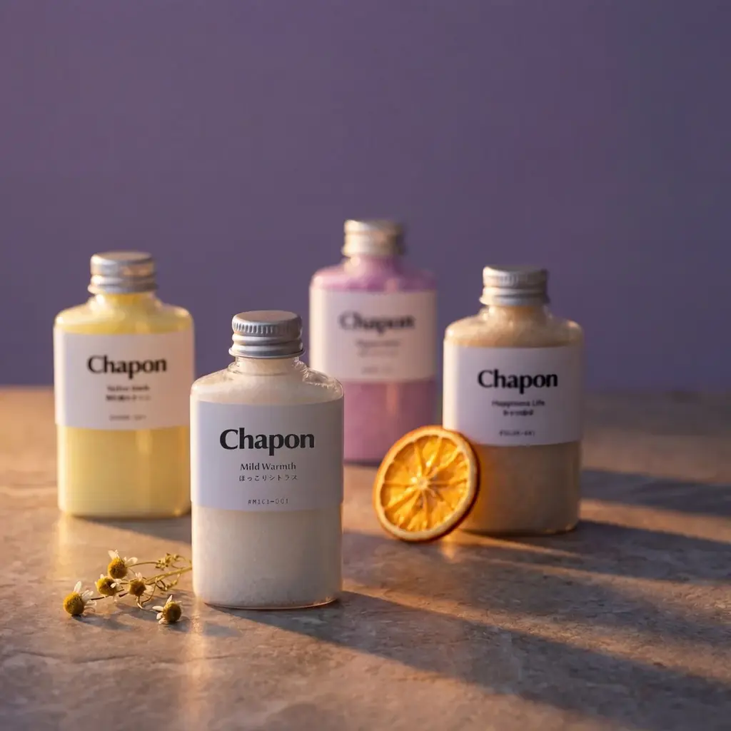高級入浴剤「Chapon」、くらしの悩みコレクション「気持ちのきりかえ」セットを販売開始 画像 7