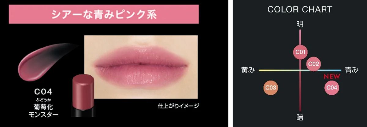 KATE「リップモンスター クリスタルポッド」「リップモンスター クリアトーン」から新色登場！ 画像 8